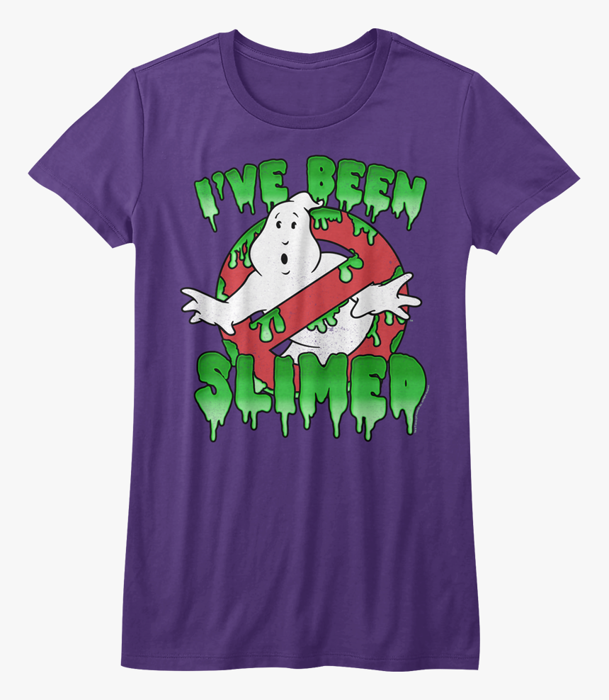 Junior I Ve Been Slimed Real Ghostbusters Shirt - Ve Been Slimed Ghostbusters, HD Png Download