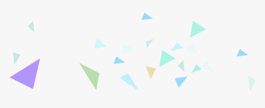 #partypopper #confetti #shapes #freetoedit - Triangle, HD Png Download