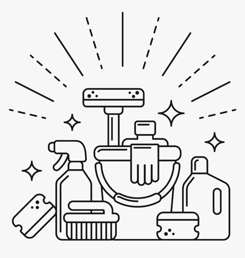 Cleaning Icon - Cleaning Illustration, HD Png Download