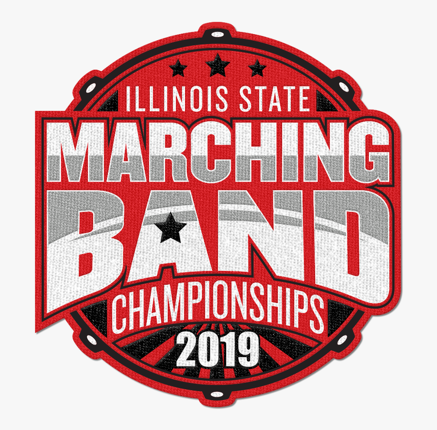 2019 Illinois State Marching Band Championships Patch - Quiosque Chopp Brahma, HD Png Download