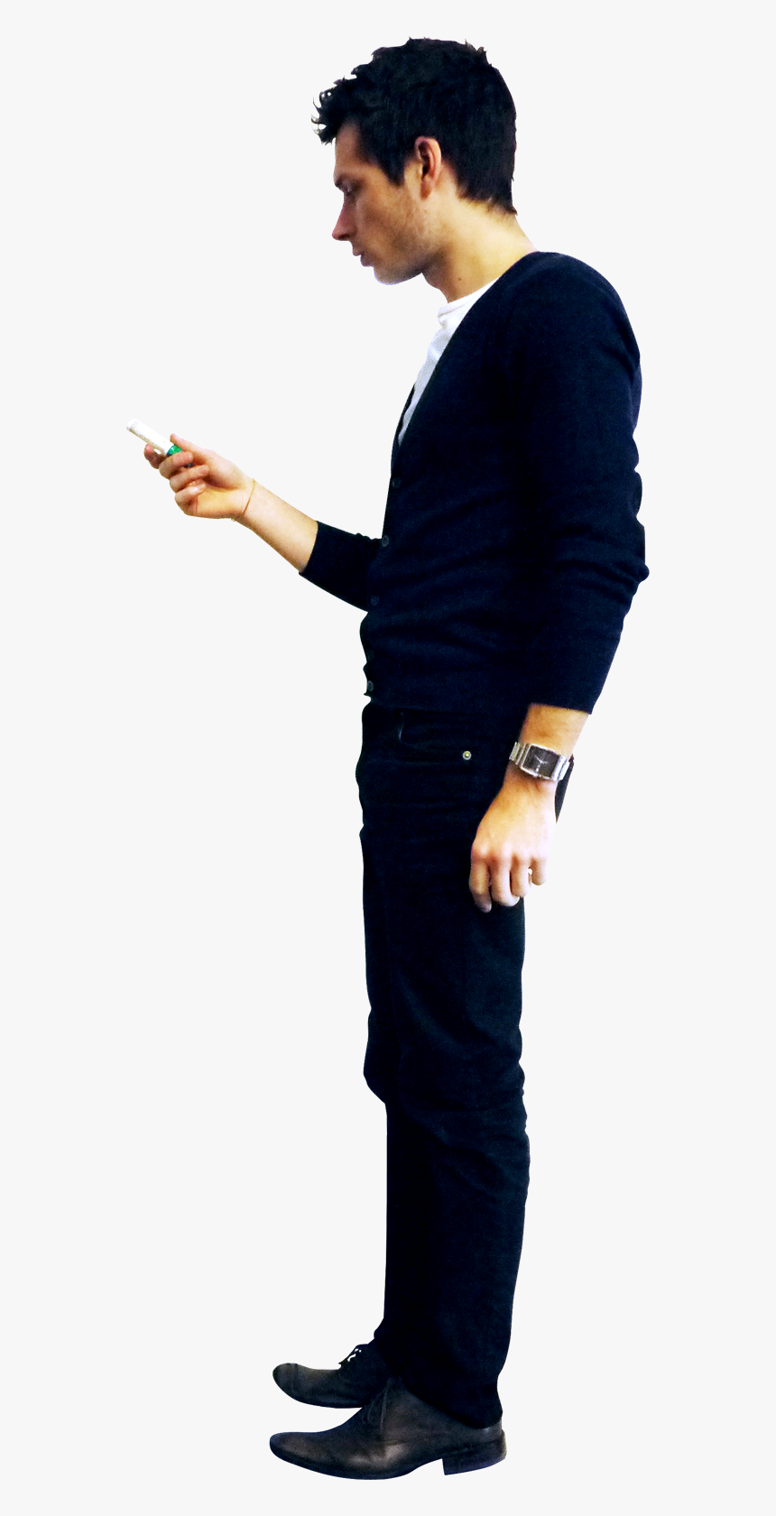 Person Standing And Pointing Png, Transparent Png