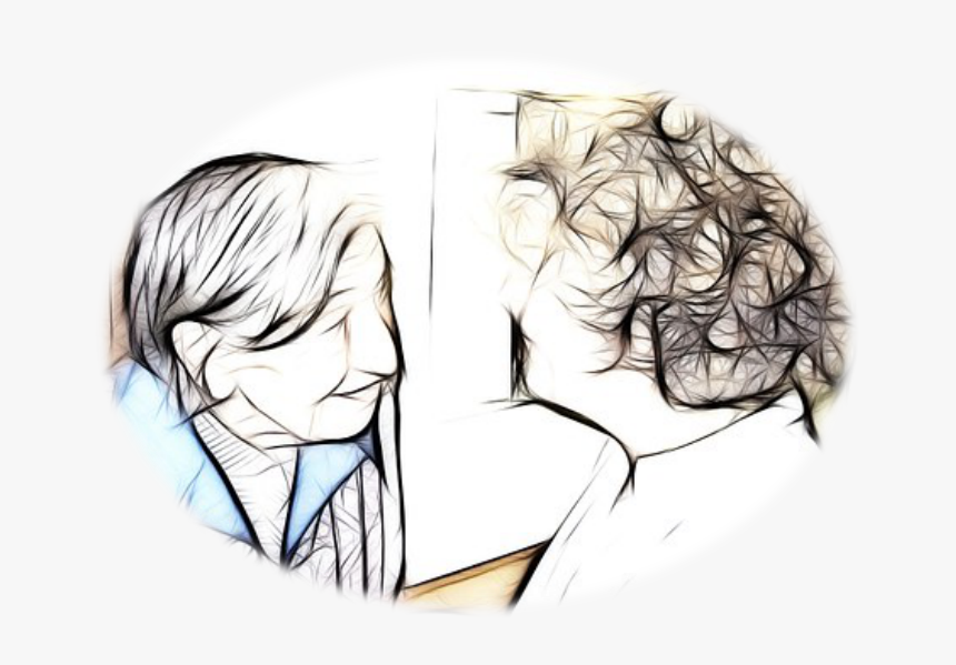 Probate - Blur - Abstract Two People Talking, HD Png Download