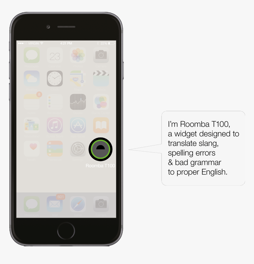 Roomba - Iphone - Iphone, HD Png Download