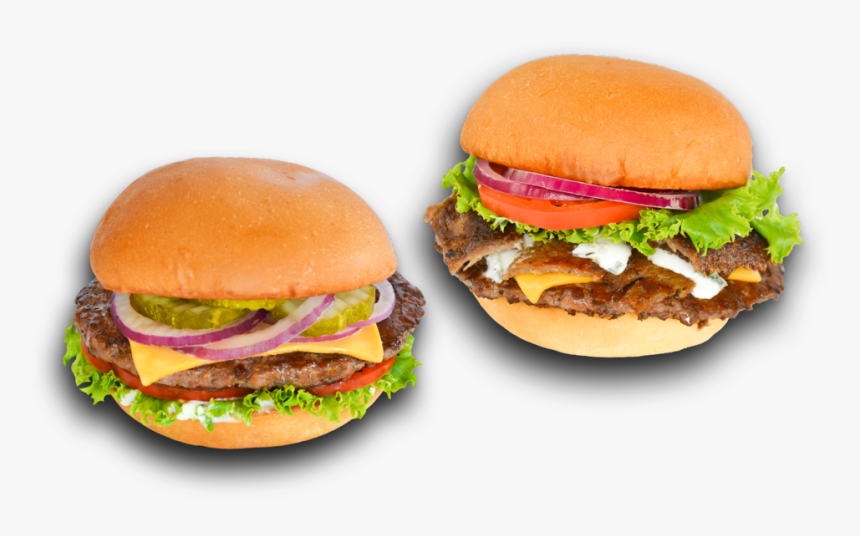 Chicken Dropshadows - Burger Png, Transparent Png