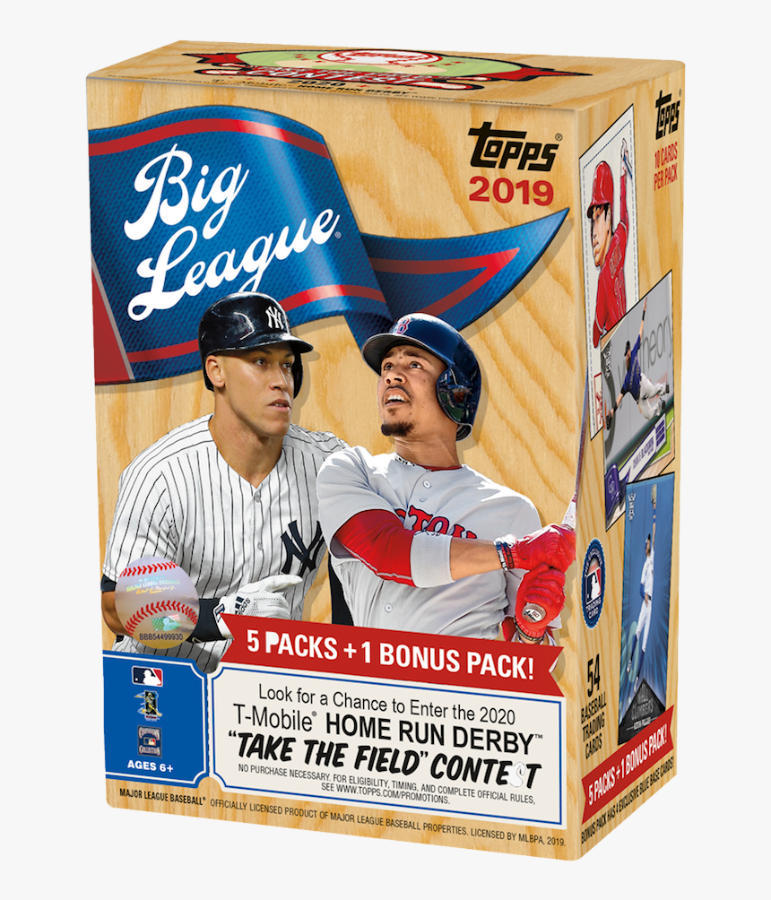 Mlb Baseball Cards Big League 2019, HD Png Download