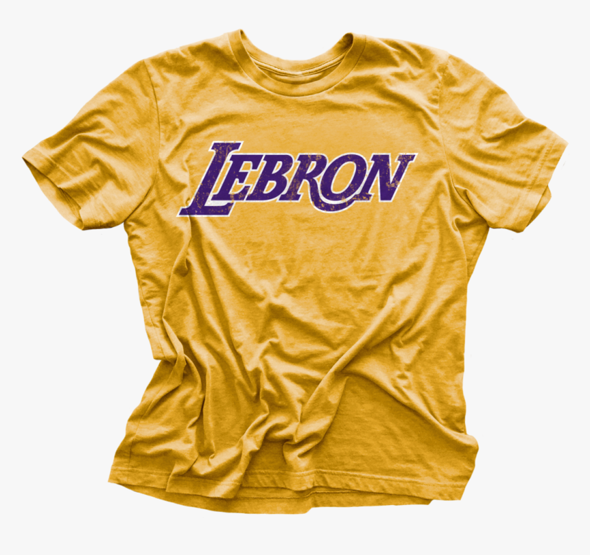 Lebron Los Angeles Logo Vintage T Shirt - T Shirt 23, HD Png Download