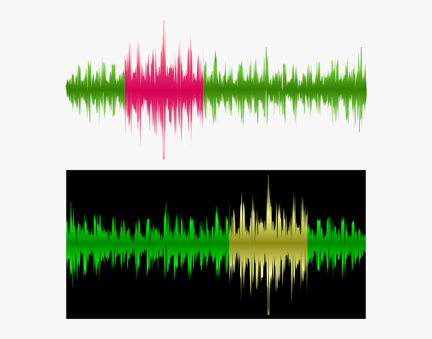 Sound Wave Recording Svg Clip Arts - Clipart Of Sound Recording, HD Png Download