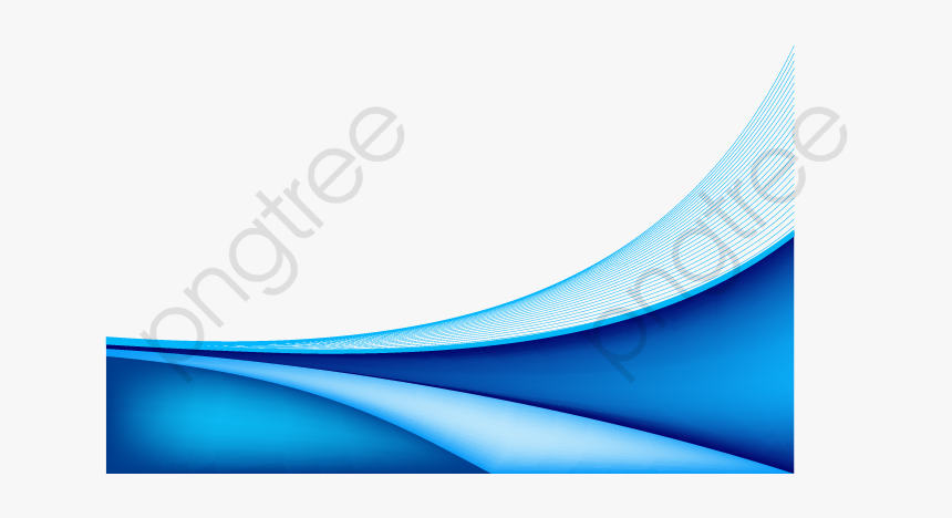 Blue Wave Clipart - Background Blue Wave, HD Png Download