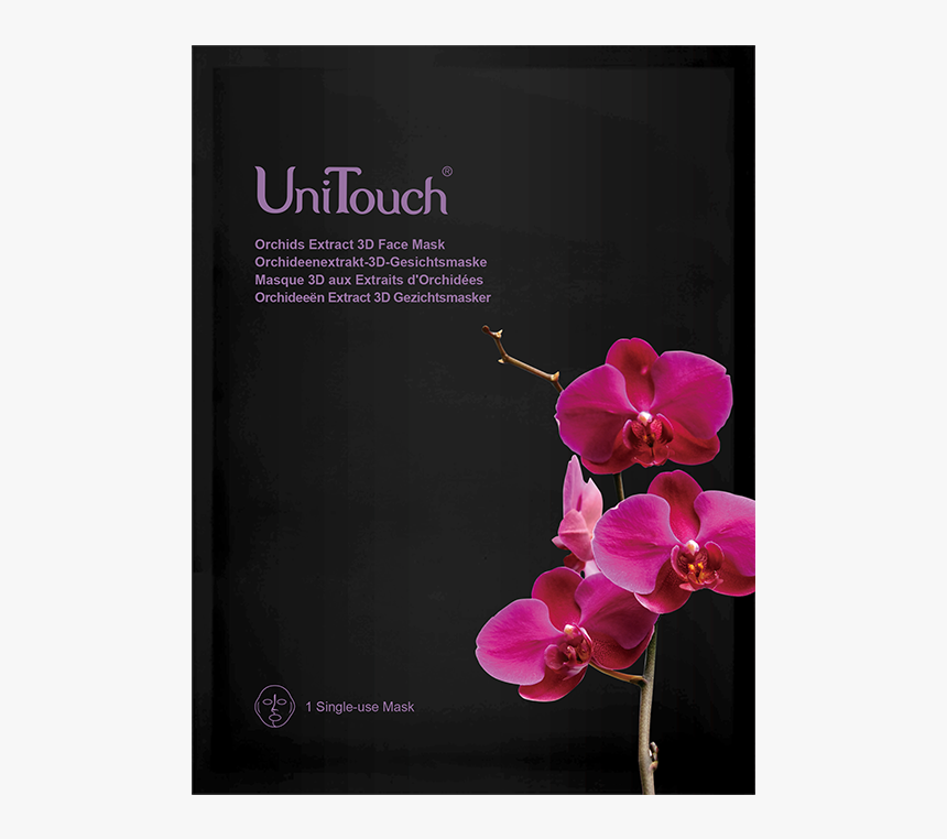 Orchids Extract 3d Face Mask - Moth Orchid, HD Png Download