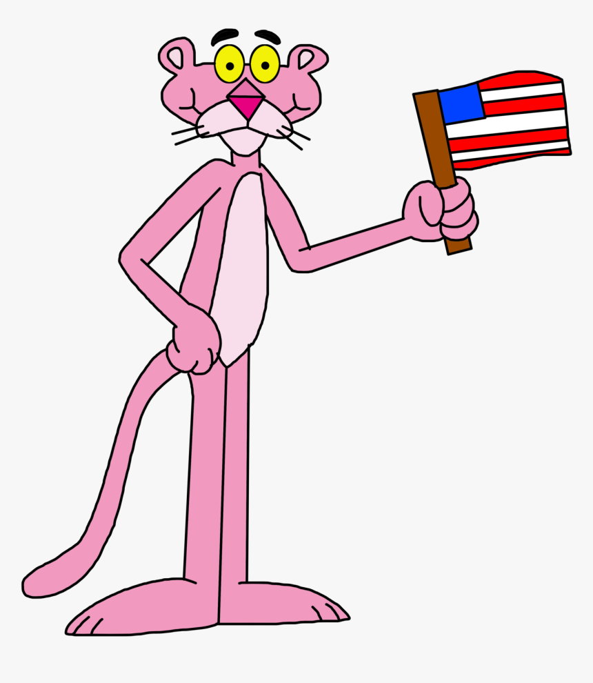 Transparent Pink Panther Png - 4th Of July Pink Panther, Png Download