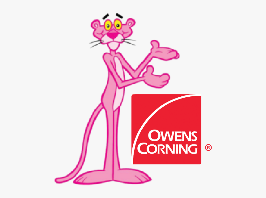 Owens Corning Pink Panther, HD Png Download
