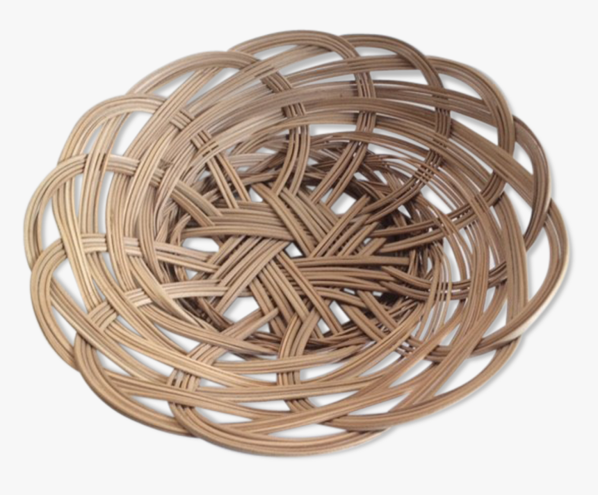 Basket Empty-pocket Vintage Wicker - Barbed Wire, HD Png Download
