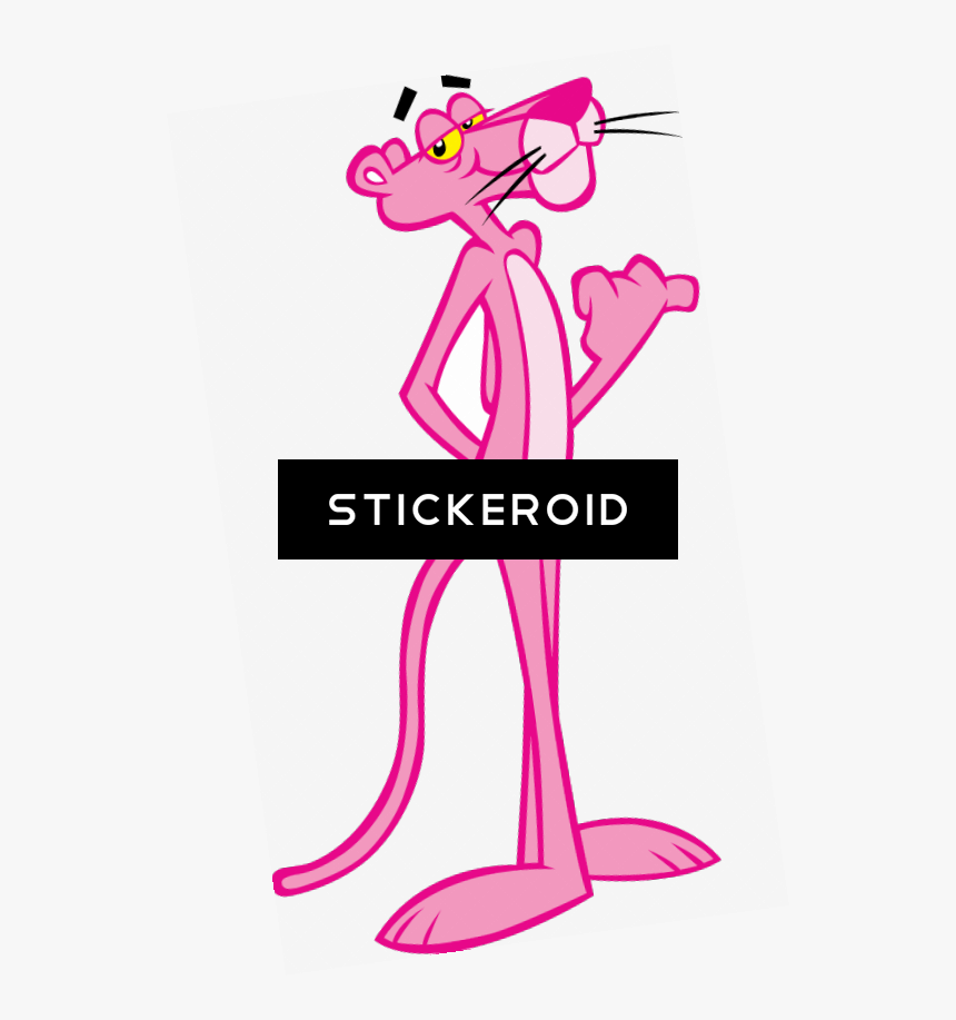 Pink Panther Hitchhiking - Transparent Png Pink Panther Png, Png Download