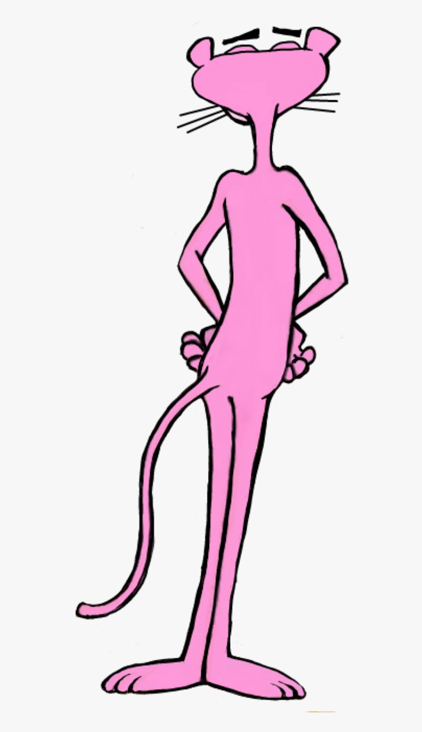 #pink #pinkpanther #pinkpnter #panther #pantera - Illustration, HD Png Download