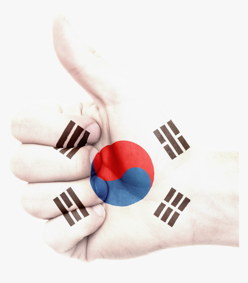 South Korea Thumbs Up, HD Png Download