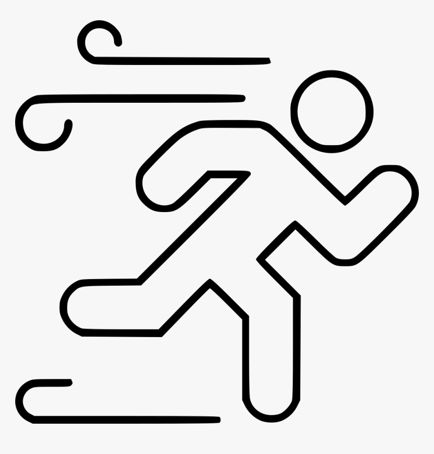 Run Jogging - Dibujos De Aptitud Fisica, HD Png Download