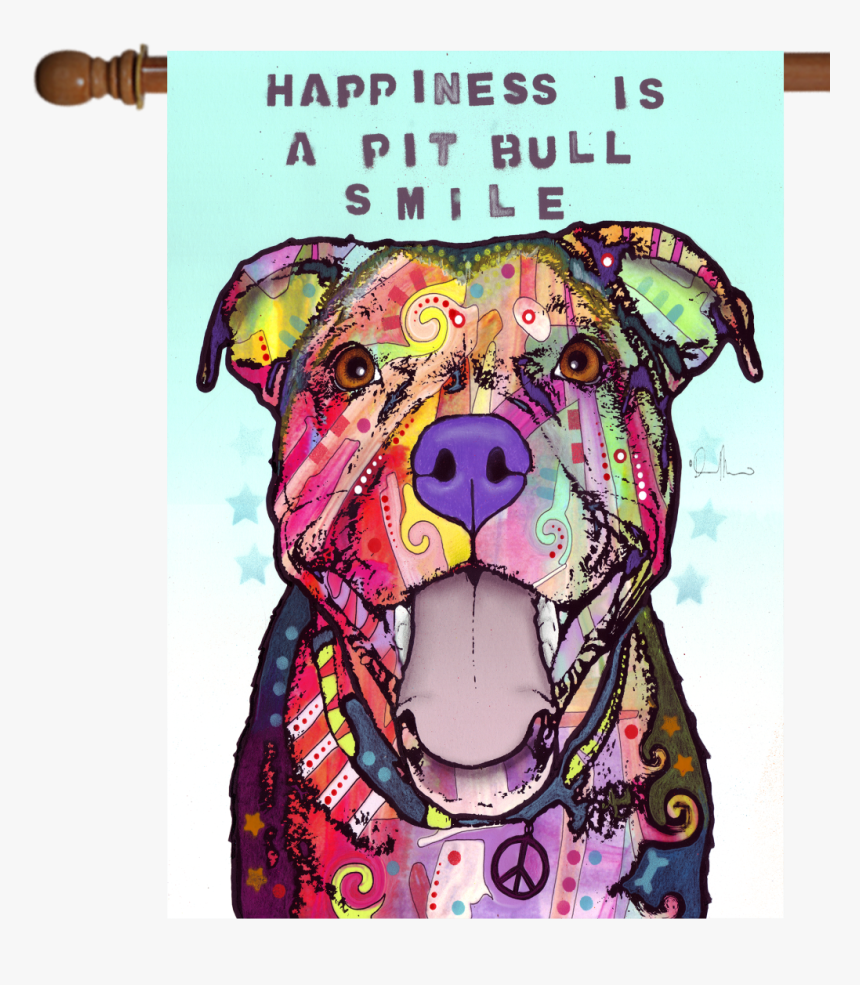 Pit Bull Art, HD Png Download