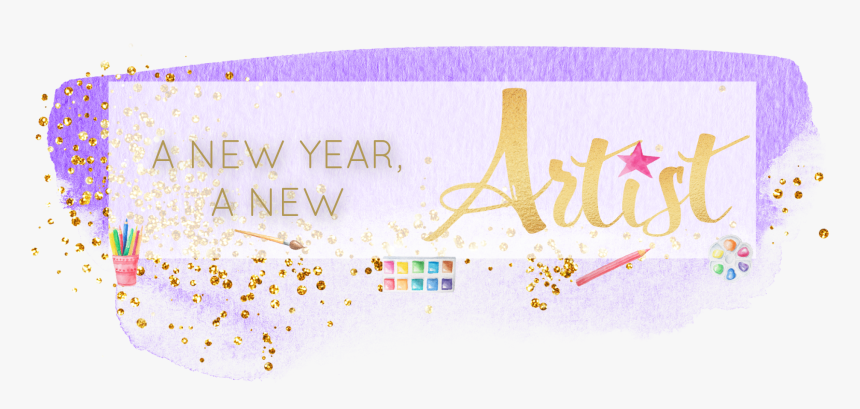 A New Year A New Artist - Graphic Design, HD Png Download