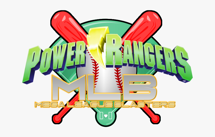 Mlb Logo Png - Power Rangers Mlb, Transparent Png