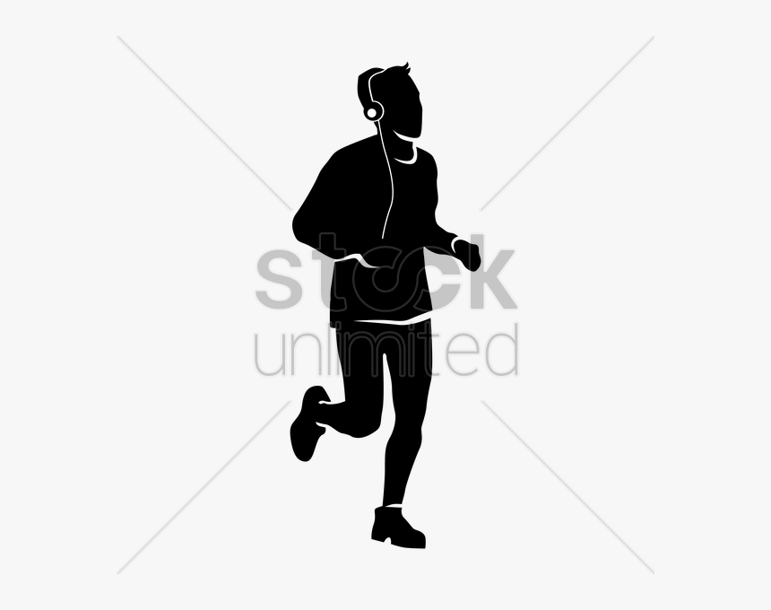 Jogging - Hands On Hips Silhouette, HD Png Download