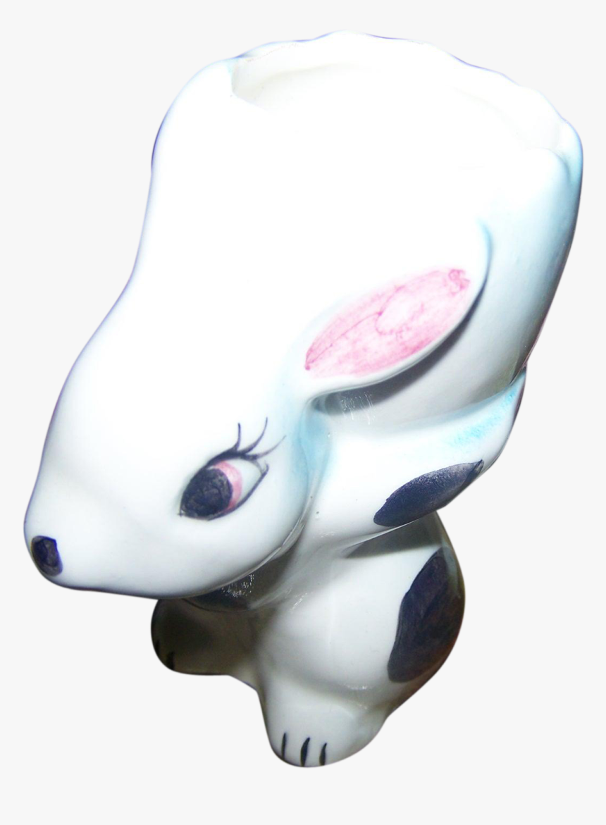 Charming Ceramic Bunny Rabbit Cracked Egg Egg Cup Eggcup, HD Png Download