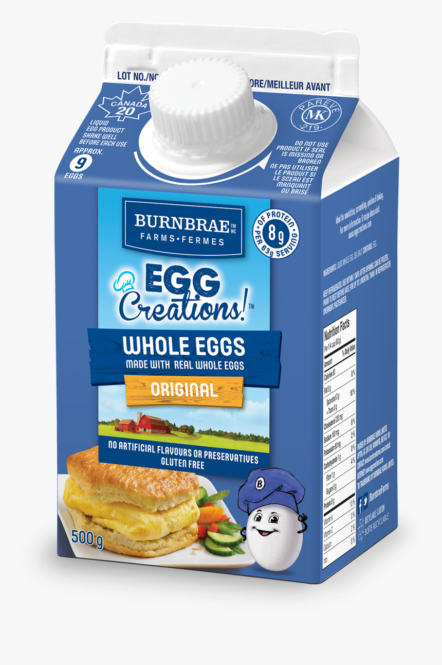 Egg Creations Cheese And Chives, HD Png Download