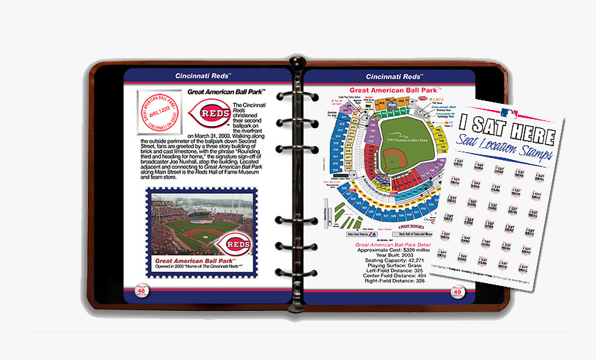 2 - Mlb Ballpark Pass Port Book, HD Png Download