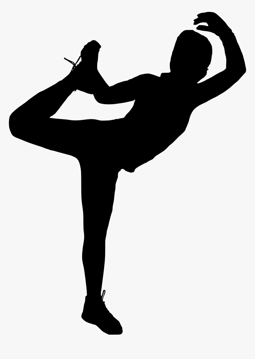Transparent Fitness Silhouette Png - Dance Moves Png, Png Download
