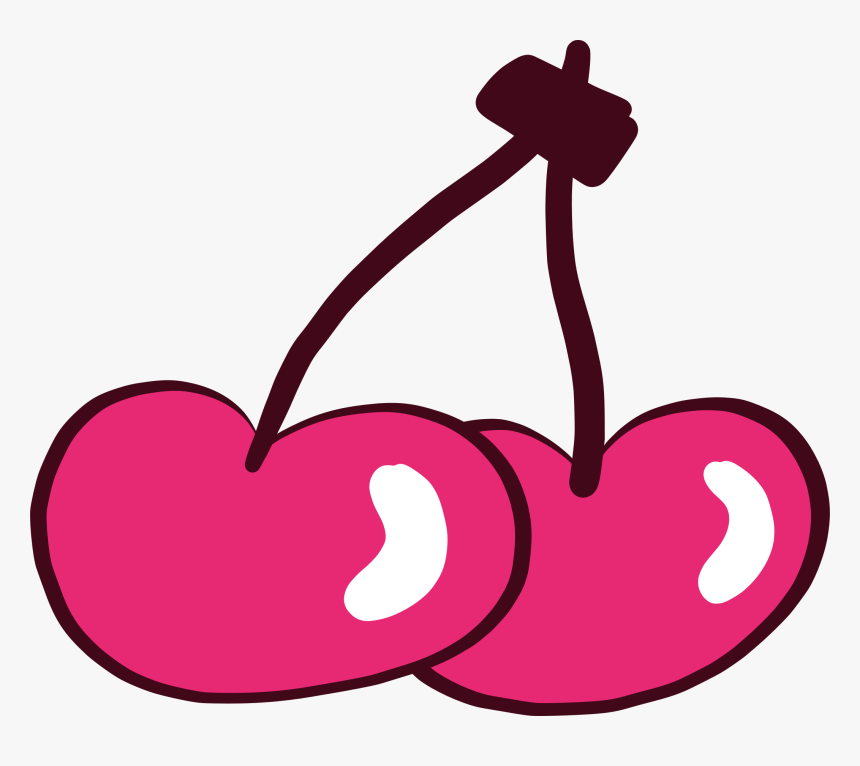 Cherries Doodle, HD Png Download