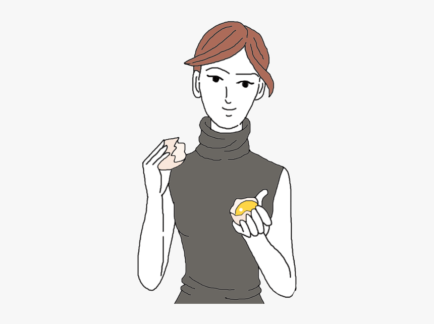 Egg Yolk - Illustration, HD Png Download