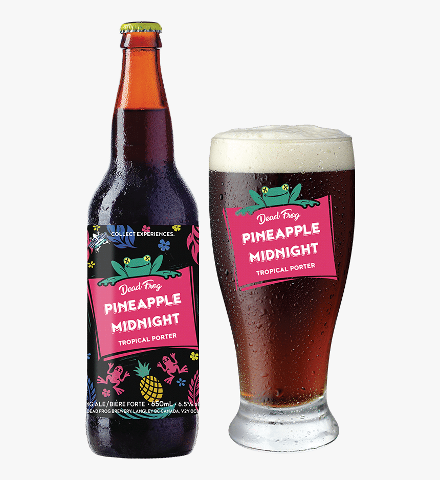 Pineapple Midnight Tropical Porter - Dead Frog Pineapple Midnight, HD Png Download