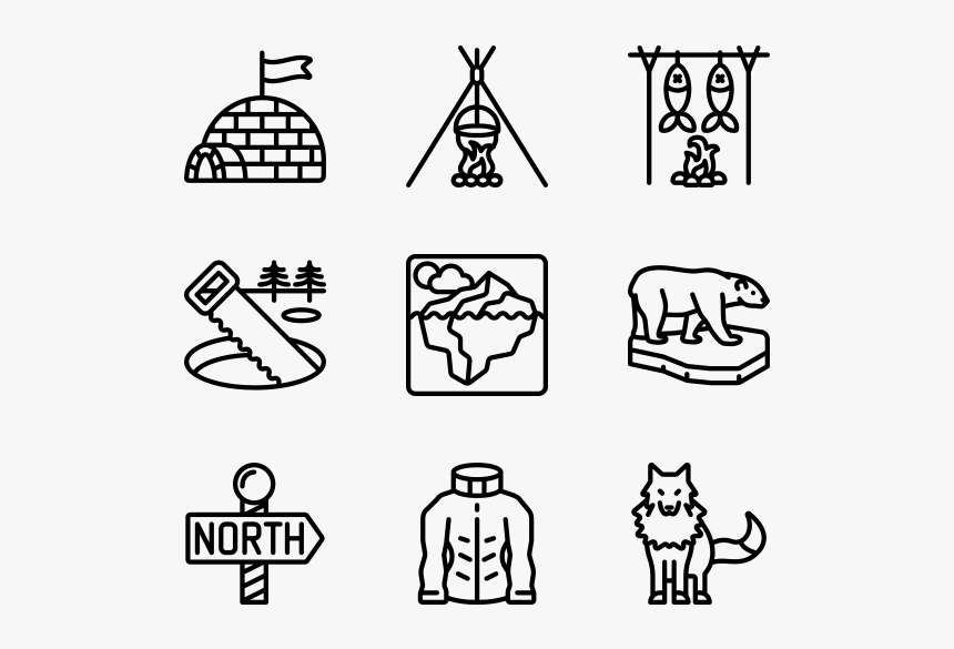Arctic - Work Icons, HD Png Download