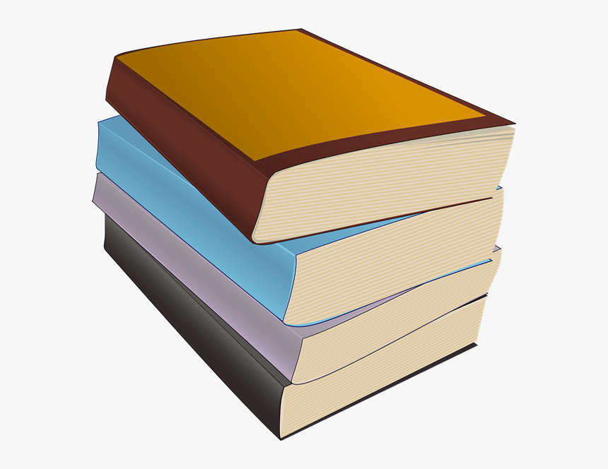 Stack Of Books Free To Use Clipart - Things With Right Angle, HD Png Download