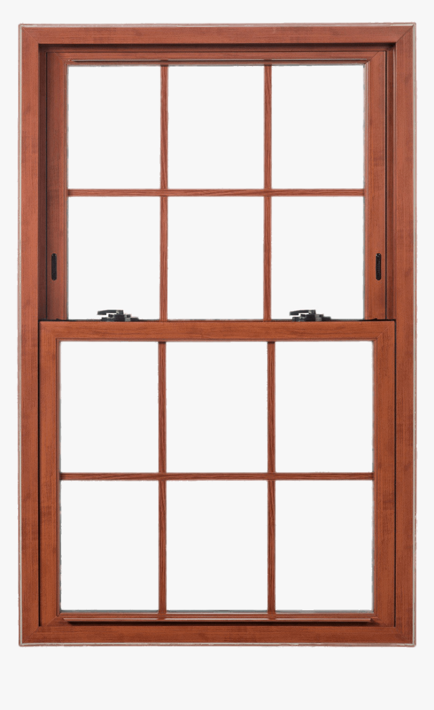 Double Hung Wooden Sash Window - Single Hung Wooden Window, HD Png Download