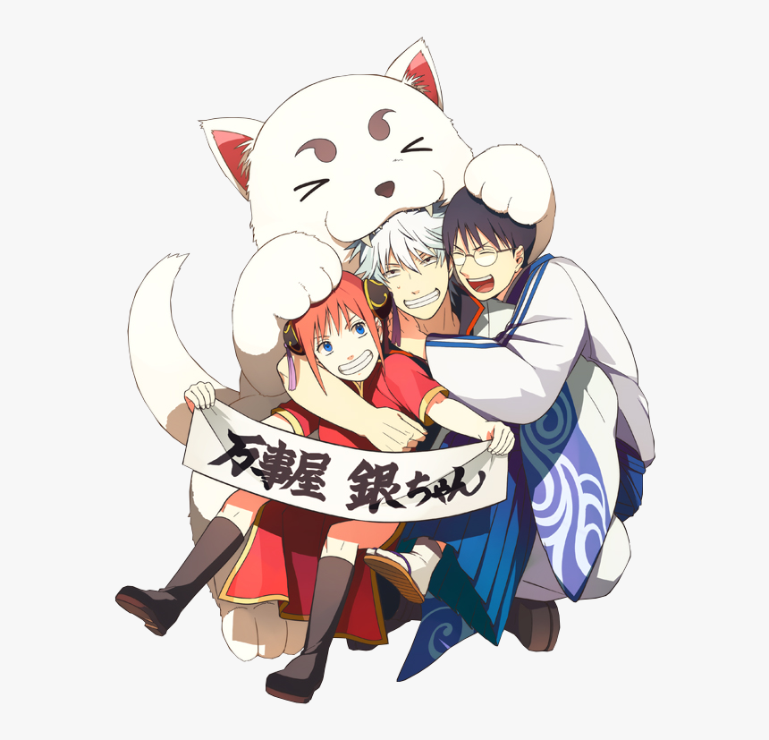 Kagura Gintama Gintoki Sakata Sakatagintoki Gintoki - Hunter X Hunter Gintama, HD Png Download