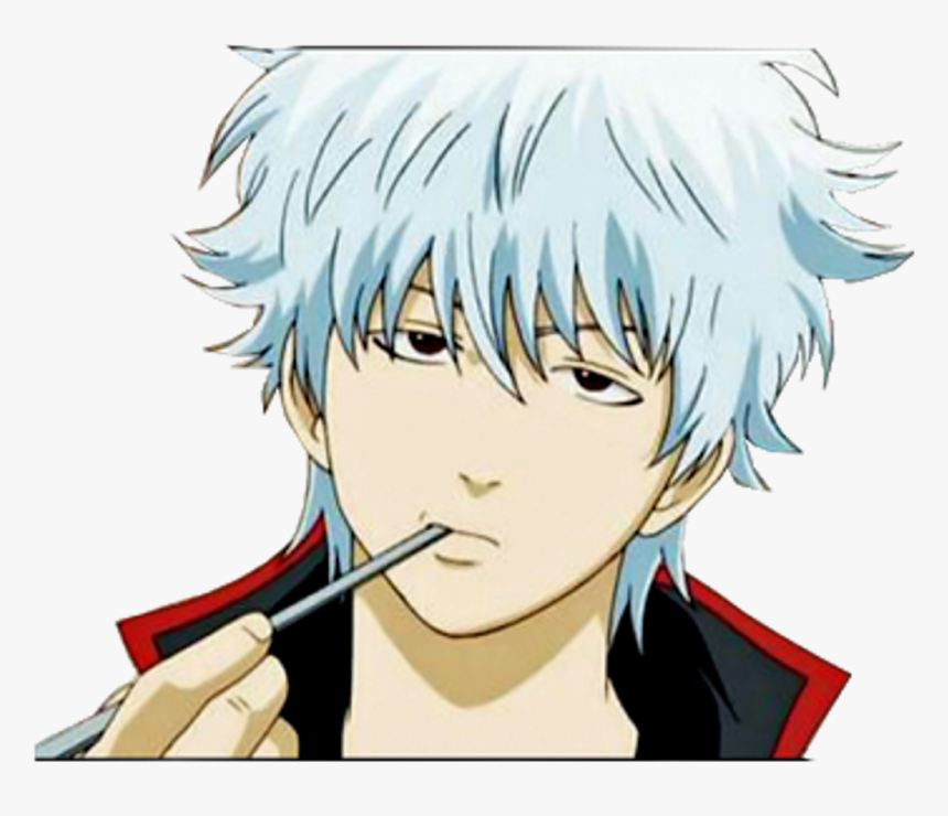 White Haired Main Characters Png Download Gintama Png