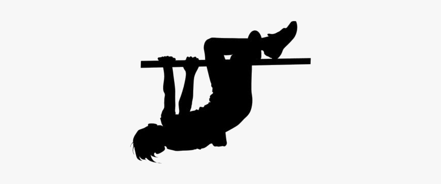 Transparent Boy Climbing Background - Silueta De Niño Escalando, HD Png Download