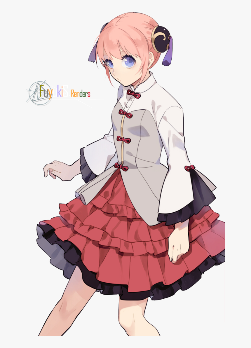 Kagura Gintama Maid Fanart , Png Download - Kagura Gintama Maid Fanart, Transparent Png