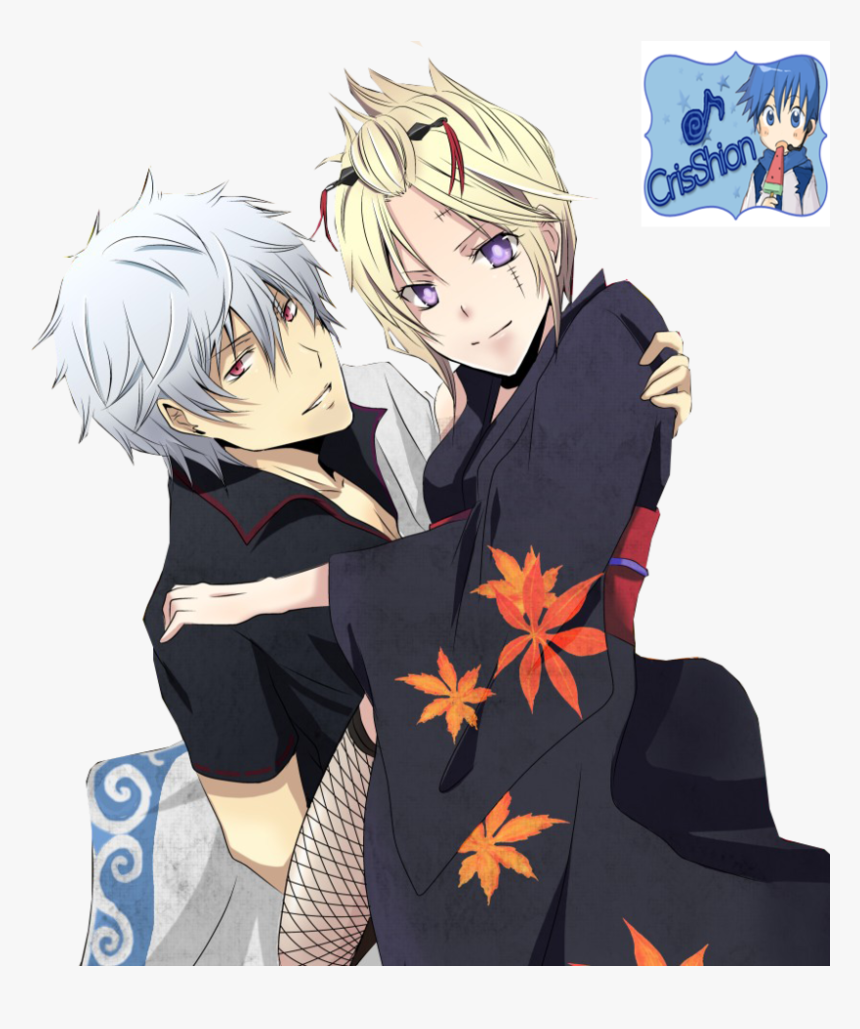 Gintoki And Tsukuyo Love, HD Png Download