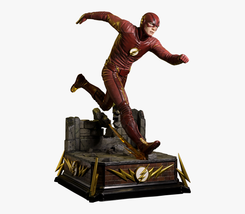 Flash Statue, HD Png Download