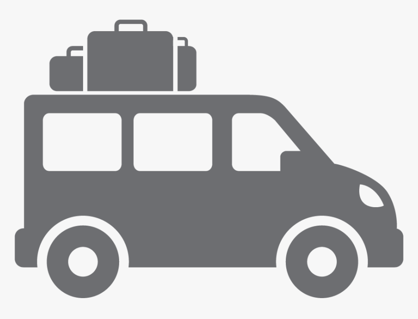 Coach Clipart Police Equipment - Transportation Van Icons Transparent, HD Png Download