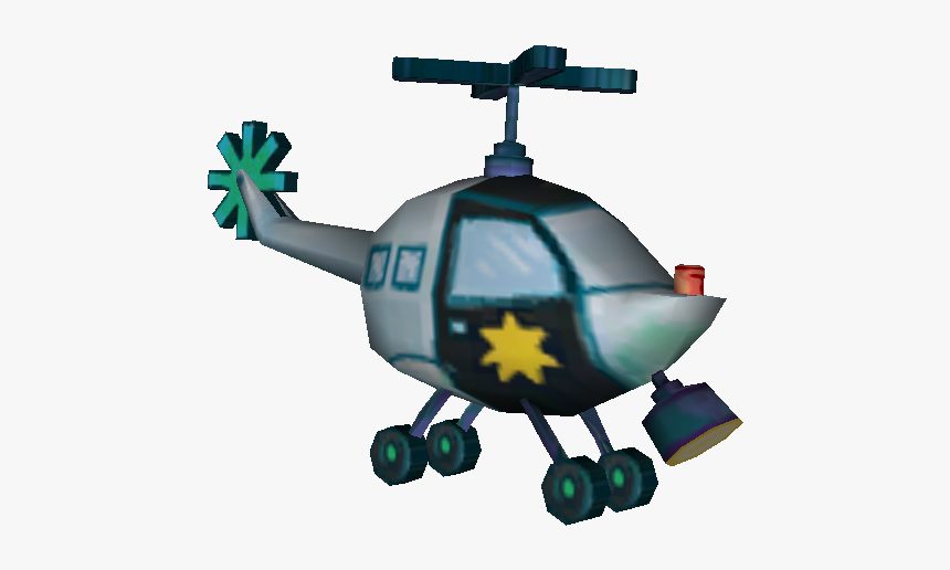 Download Zip Archive - Police Helicopter Cartoon Png, Transparent Png