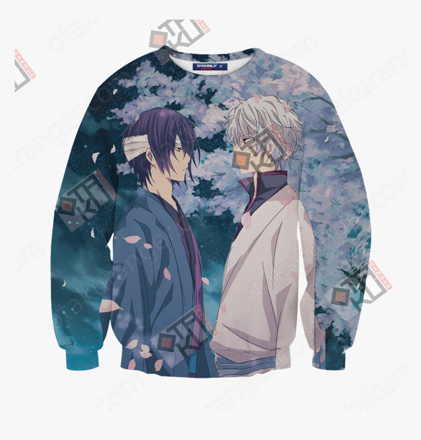 Gintama Gintoki And Shinsuke Takasugi 3d Sweater - Shinsuke Takasugi, HD Png Download