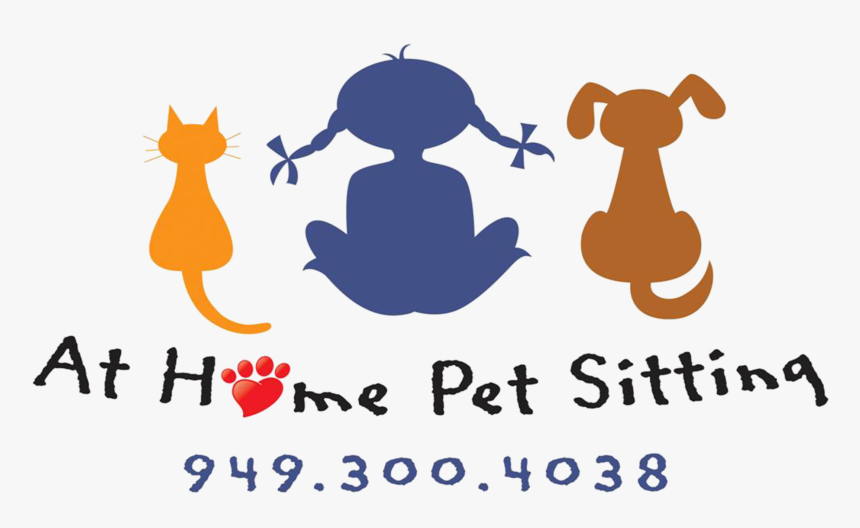 At Home Pet Sitting - Little Girl Silhouette, HD Png Download
