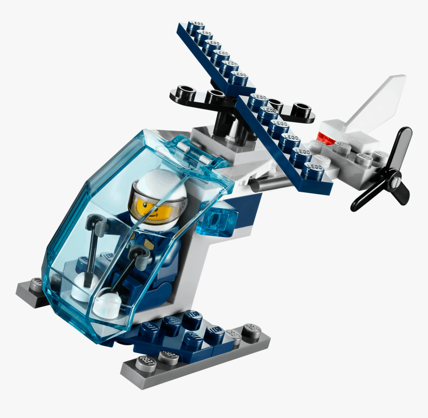 police helicopter lego set
