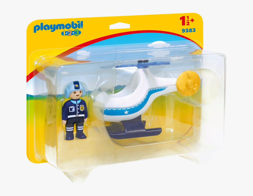 Playmobil 123 Elicottero, HD Png Download