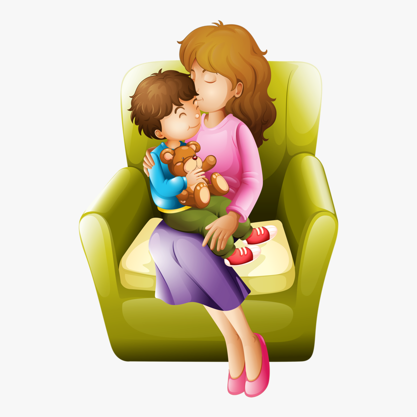 Mom And Son Png - Activities Of A Mother, Transparent Png