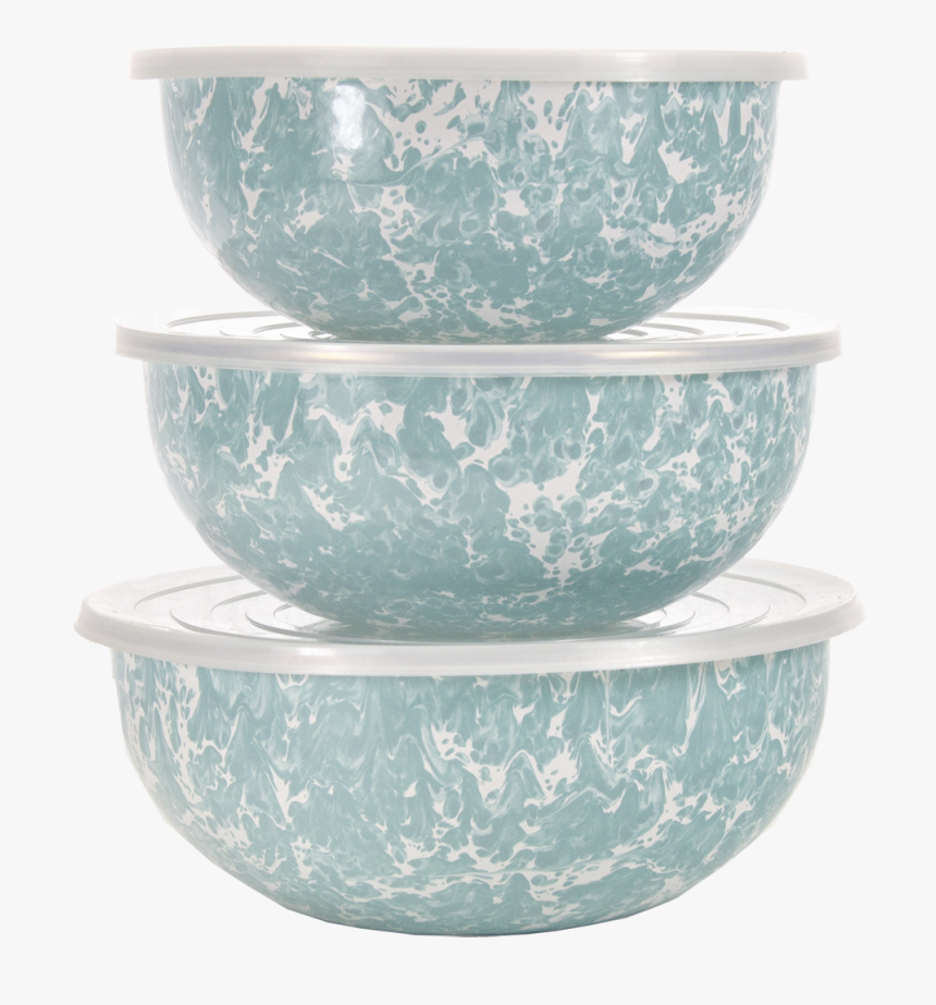 Gl54 Sea Glass Swirl Pattern - Mixing Bowl, HD Png Download