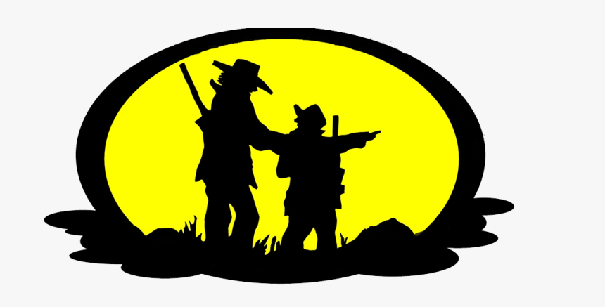 Transparent Like Father Like Son Clipart - Silhouette, HD Png Download
