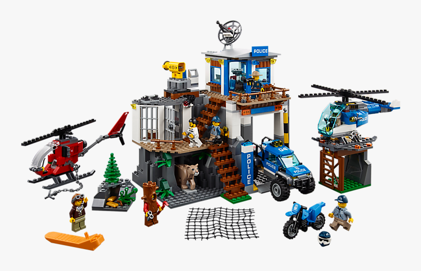 Lego City Mountain Police 2018, HD Png Download